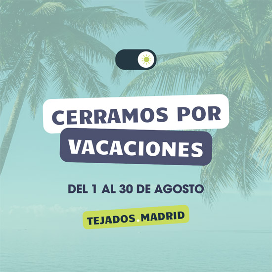 Tejados y Cubiertas Madrid Agosto 2026